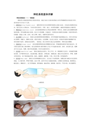 神经系统查体图文详解