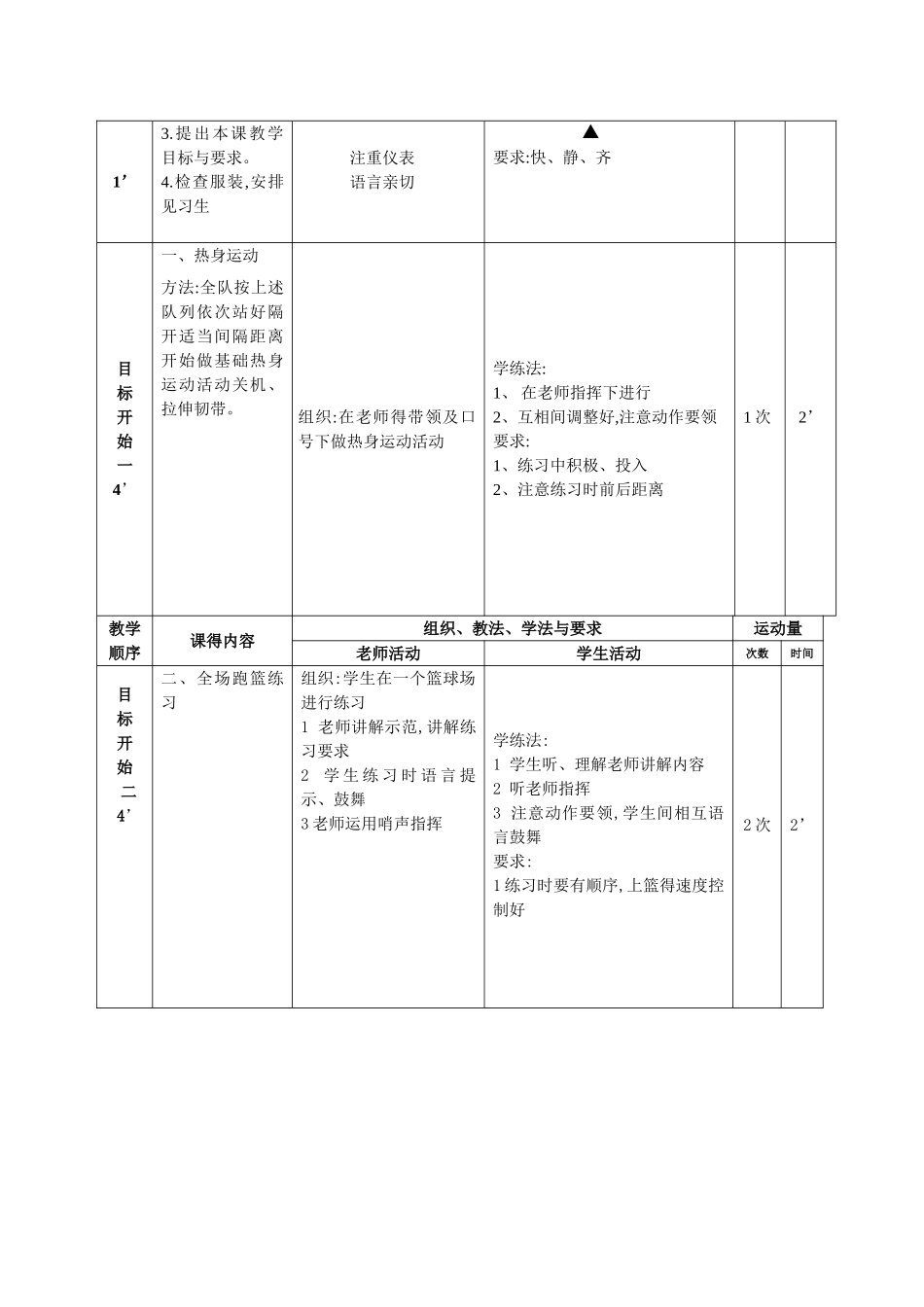 篮球突破分球教案_第2页
