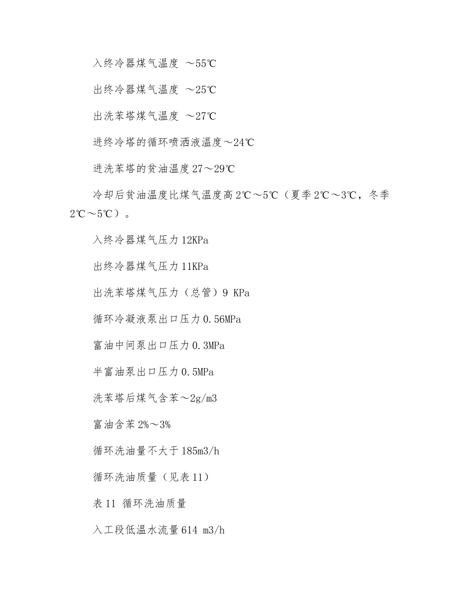 粗苯工段岗位操作规程_第3页