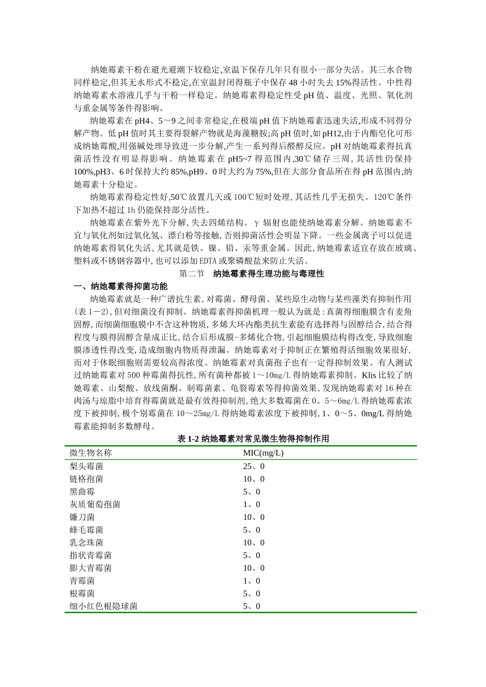 纳他霉素概述_第2页