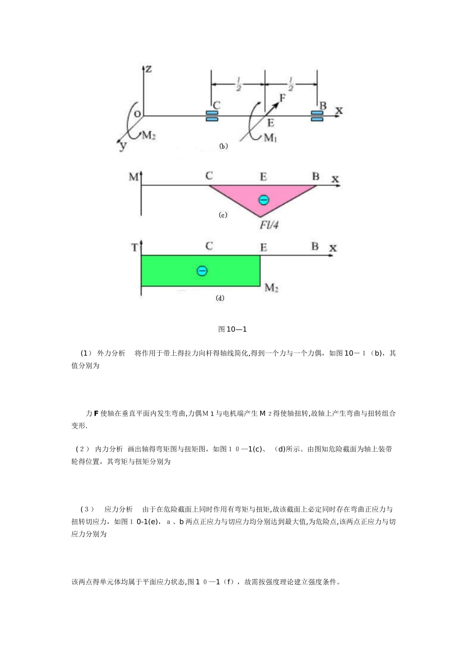组合变形的强度计算_第2页