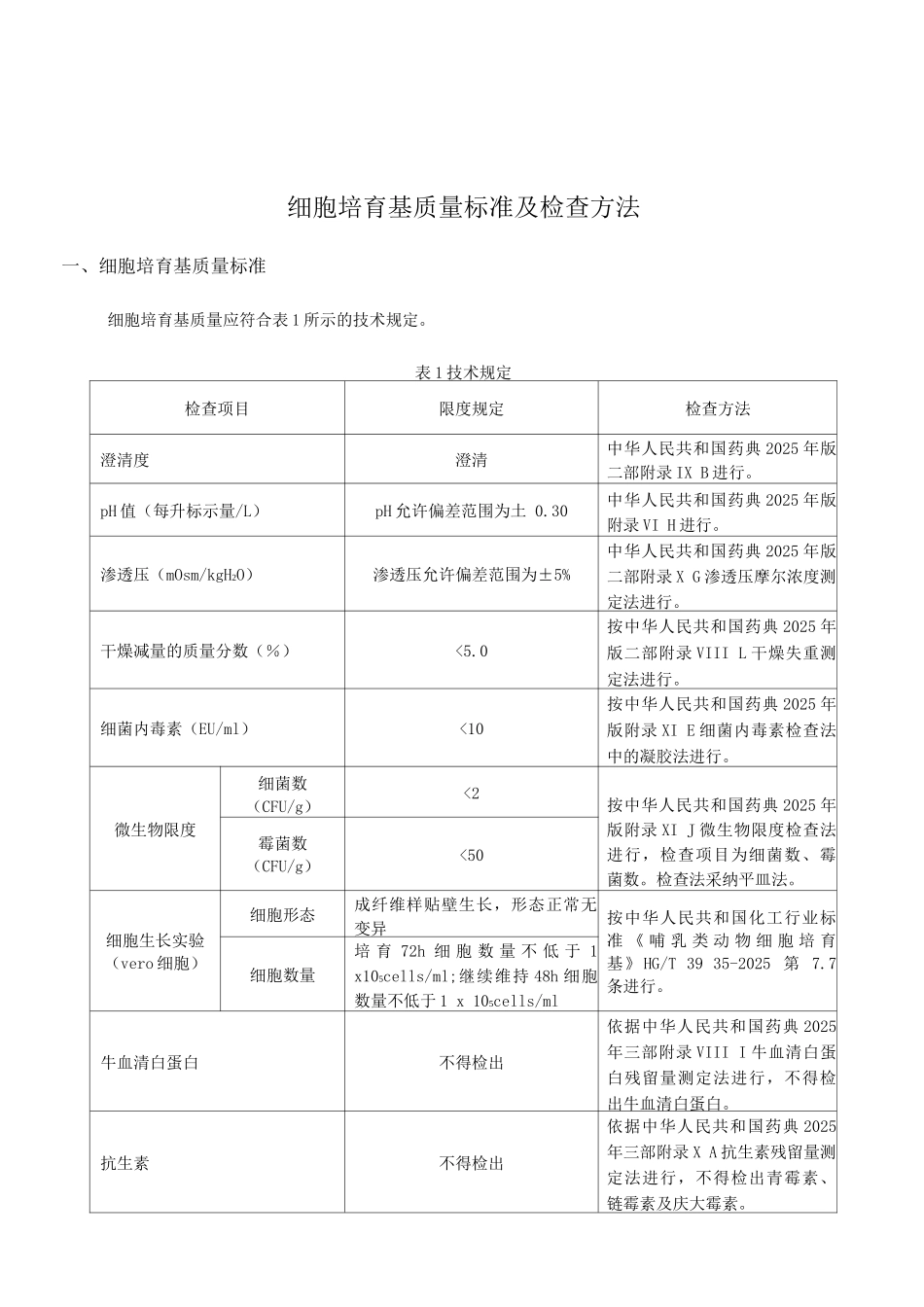 细胞培养基质量标准及检验方法_第3页