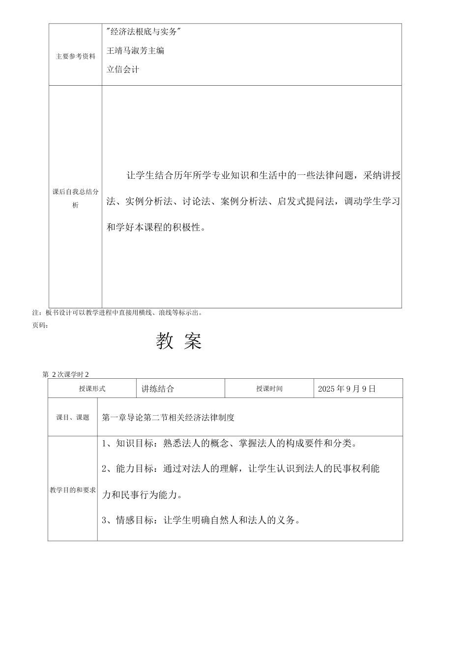 经济法基础教案_第3页