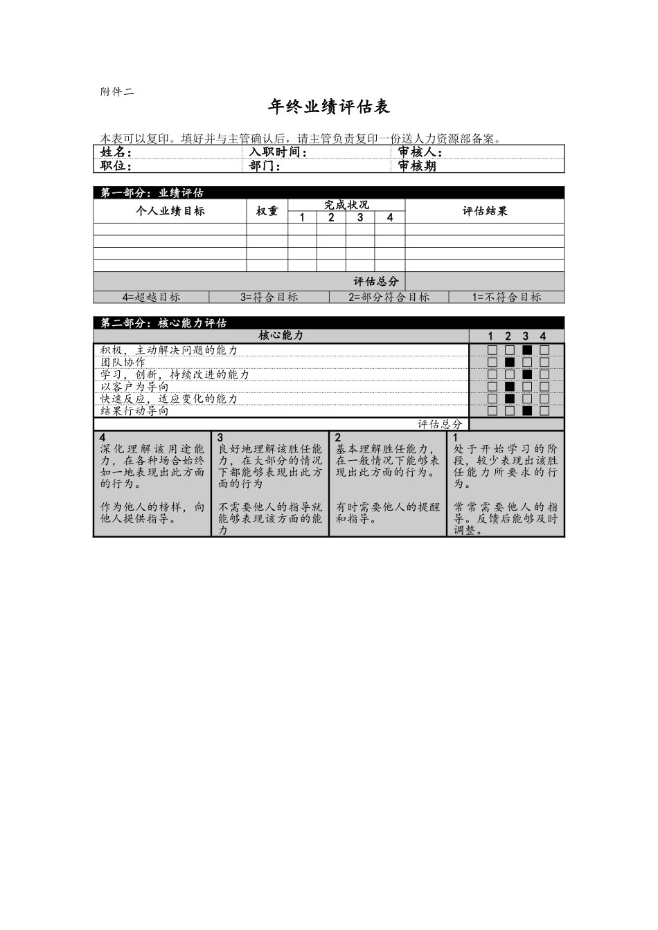 绩效目标计划表_第3页