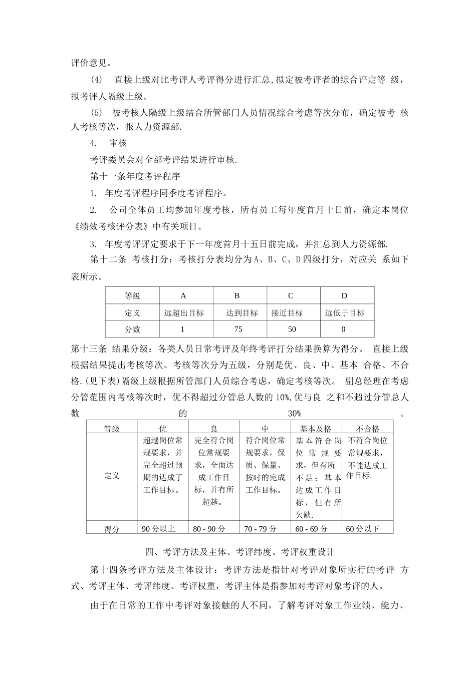 绩效考核和薪酬福利制度_第3页