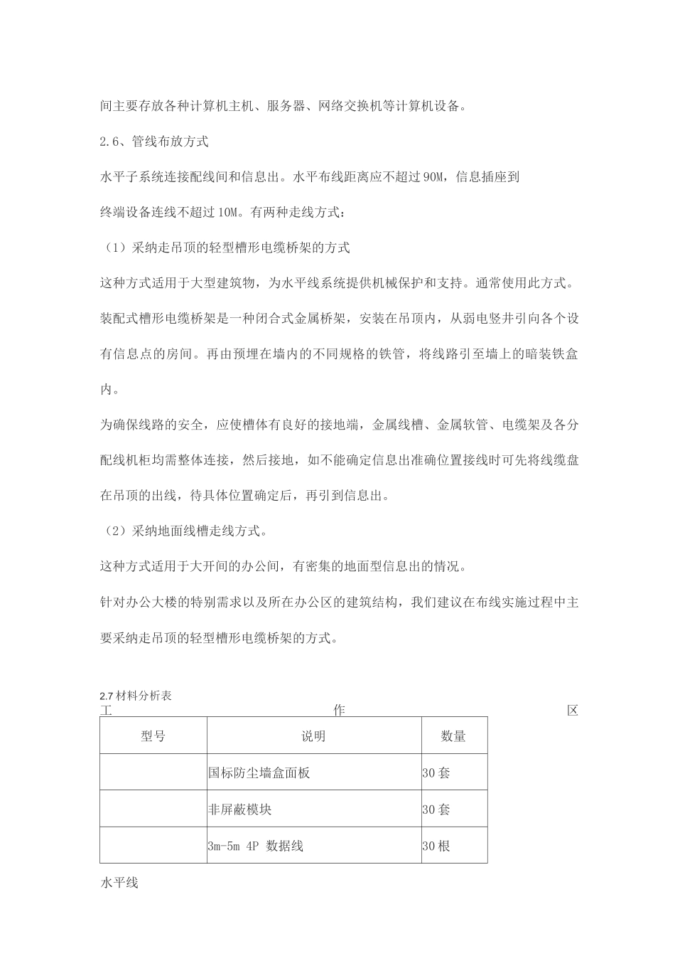 综合布线系统实施方案_第3页