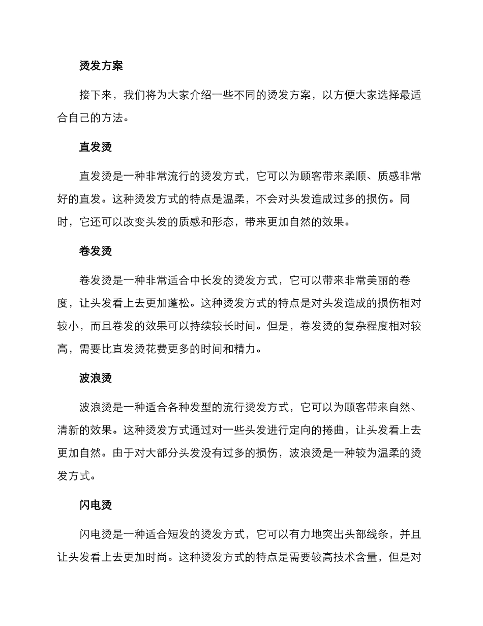 美发烫发方案_第2页