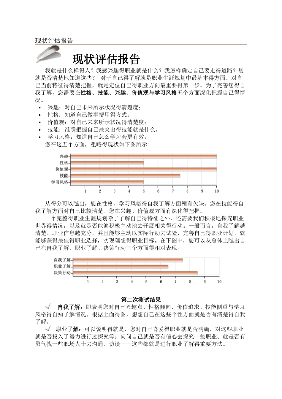 职业测评报告_第2页