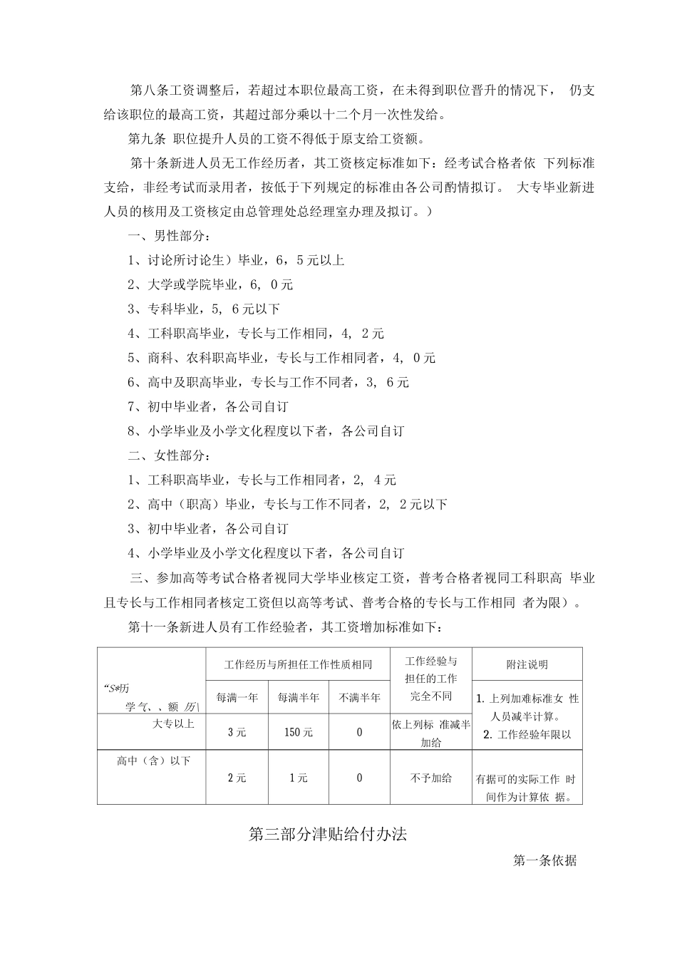 职务工资管理细则_第2页