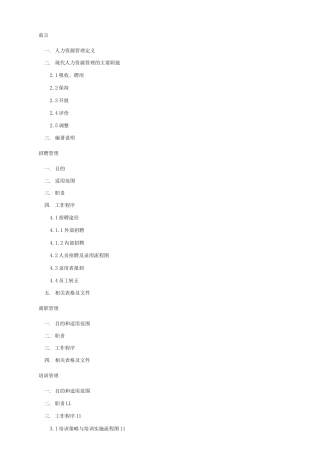 职场成长-人力资源总监实战全集-48页