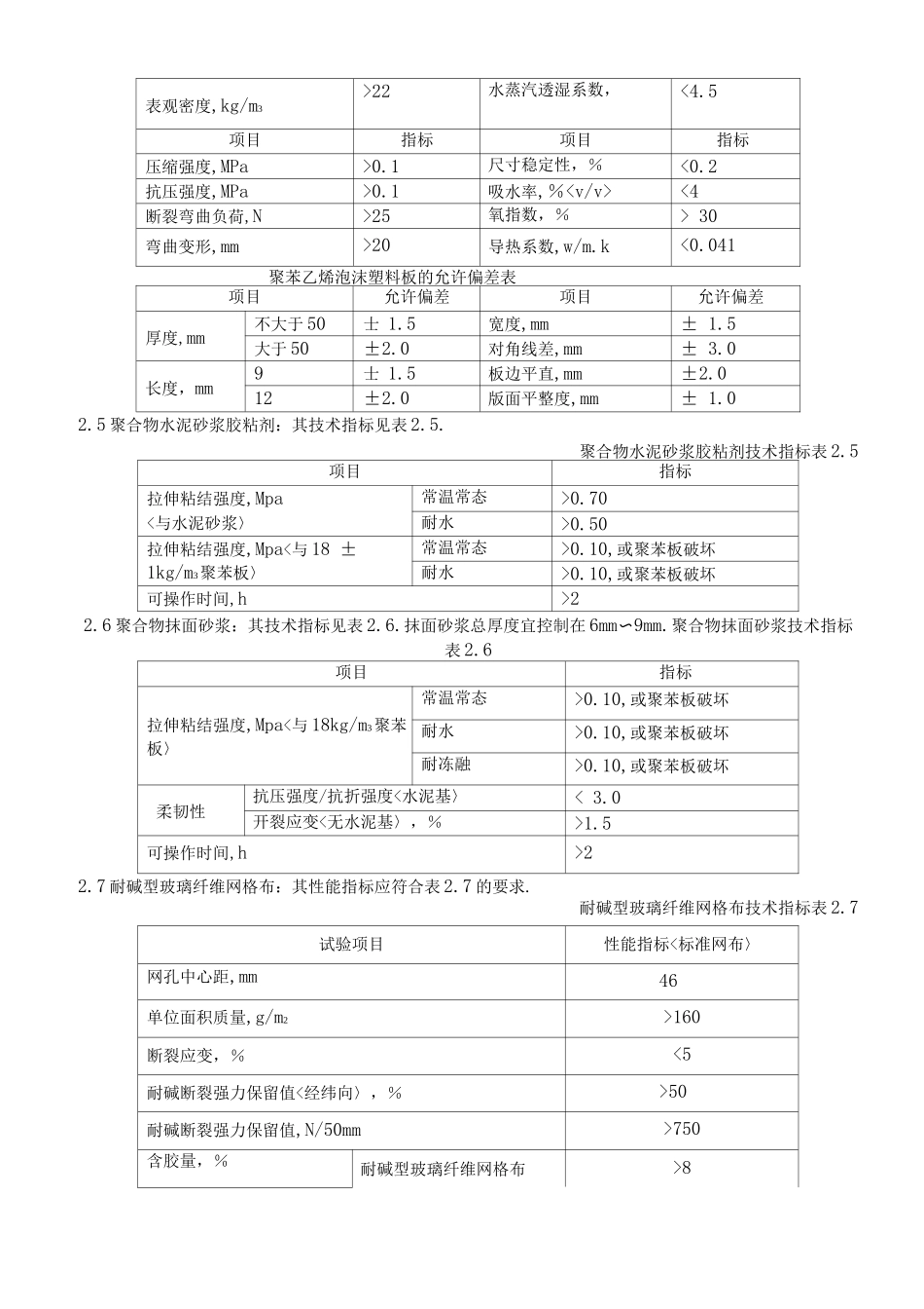 聚苯板外墙外保温面砖饰面施工组织设计_第2页