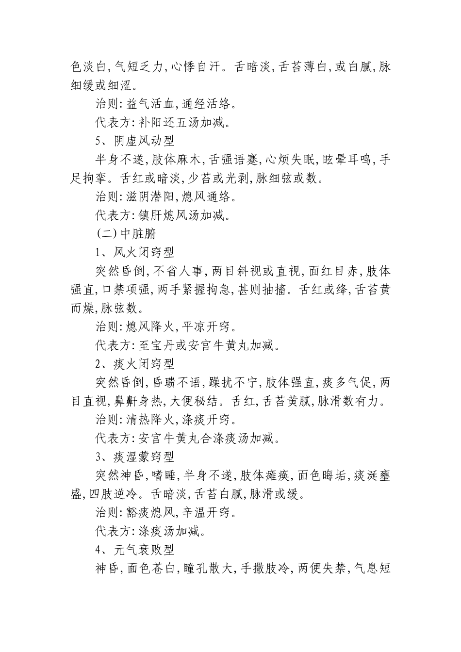 脑卒中中医干预方案_第3页