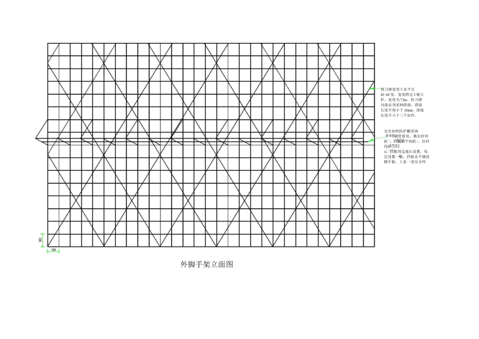 脚手架工程施工方案10_第2页