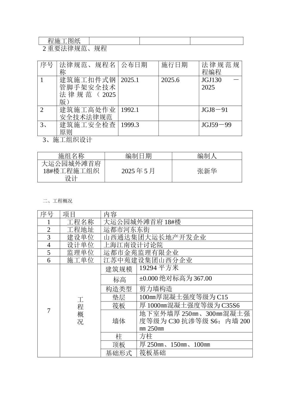 脚手架工程施工方案汇编_第2页