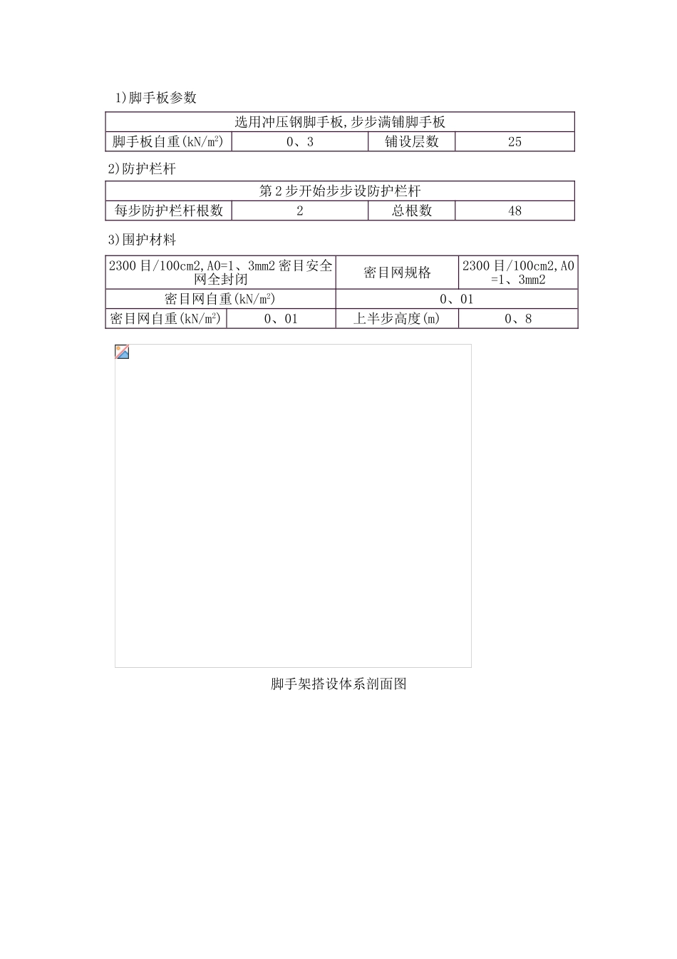 脚手架搭设计算书_第2页