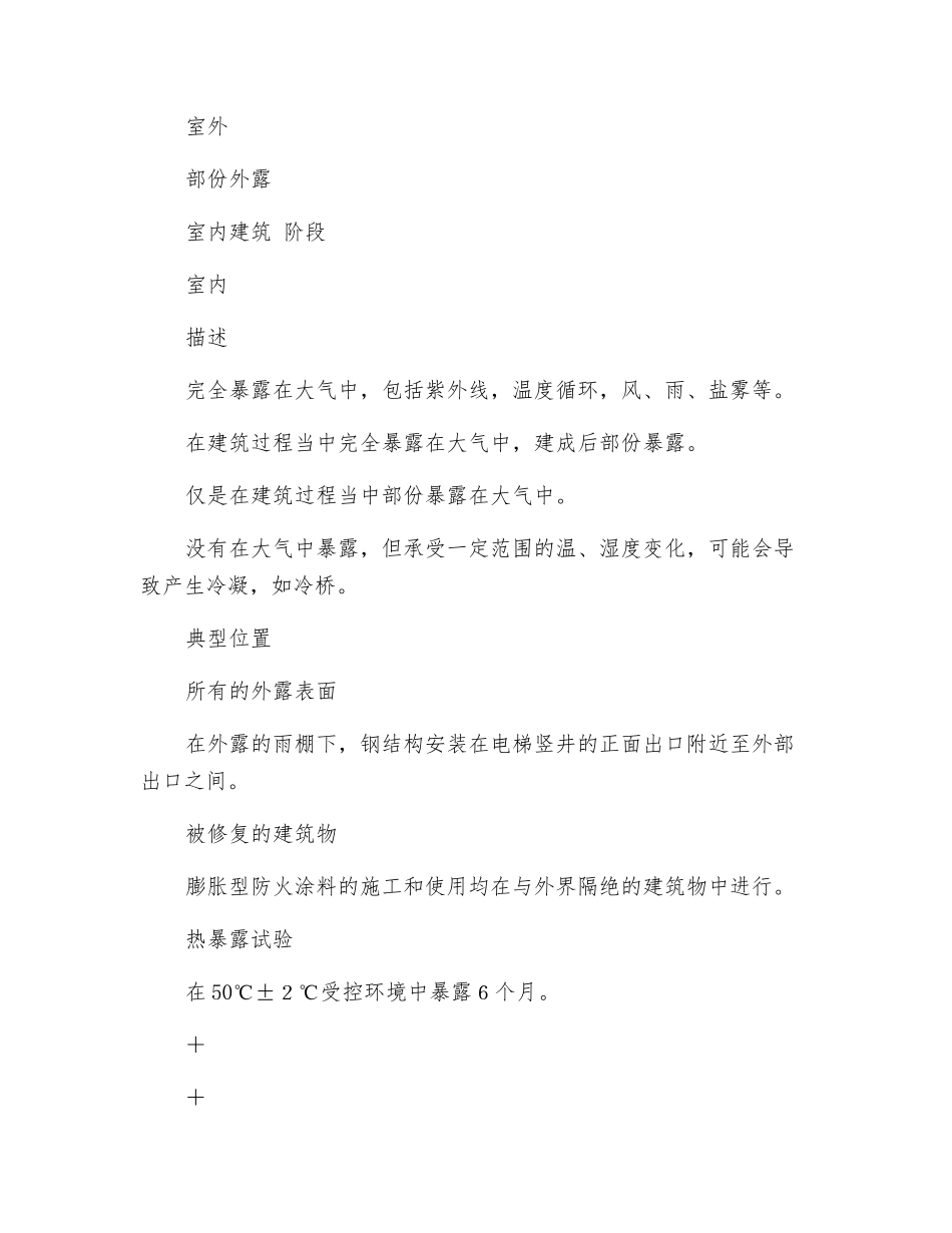 膨胀型钢结构防火涂料耐候性试验_第2页