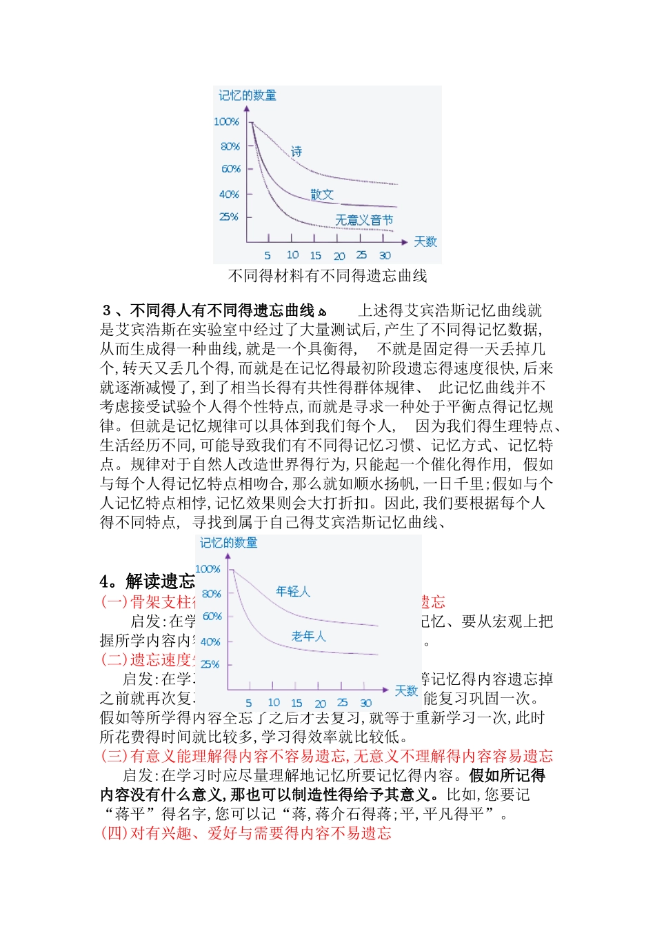 艾宾浩斯遗忘曲线规律_第3页