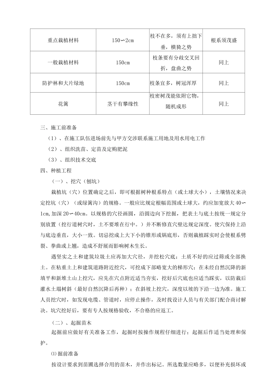 苗木种植及管护方案_第2页