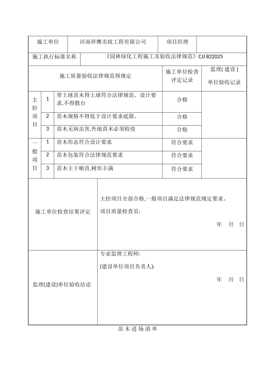 苗木进场清单_第2页