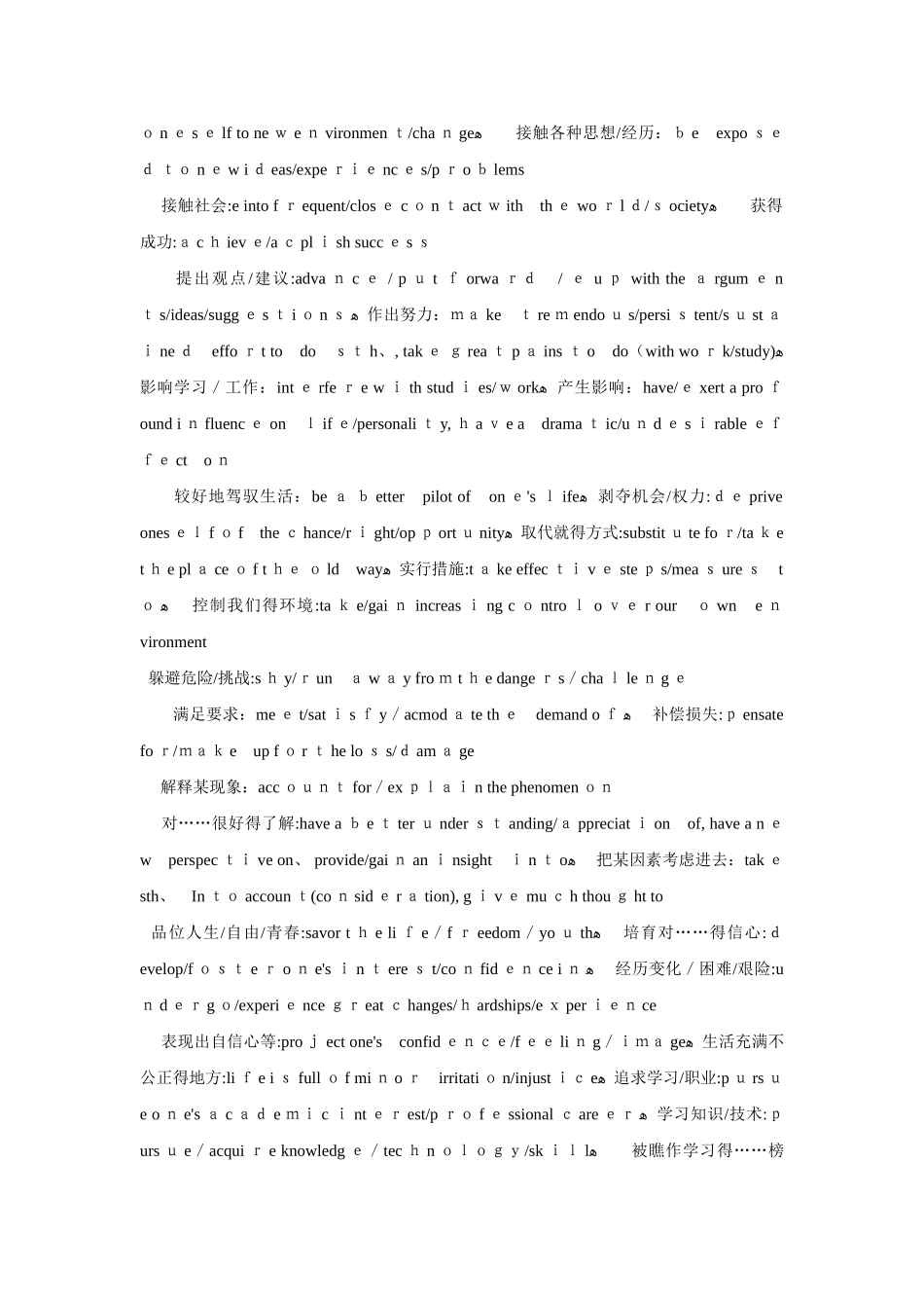 英文写作常用高级表达_第2页