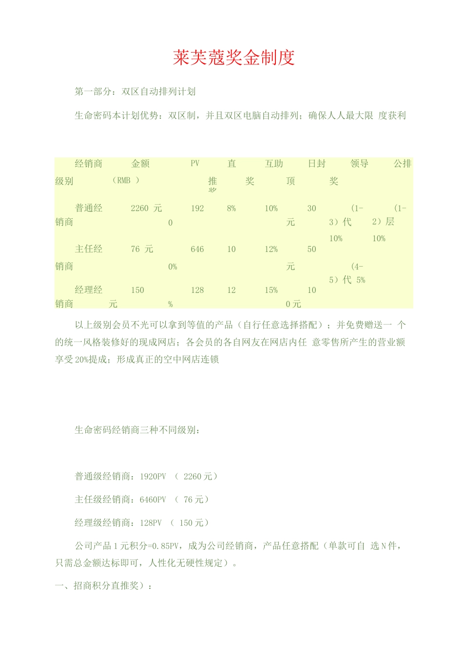 莱芙蔻奖金制度_第1页