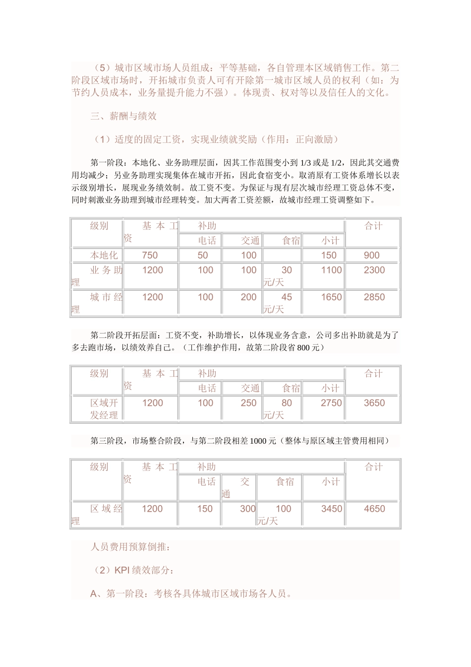 营销总公司07年薪酬绩效方案_第2页