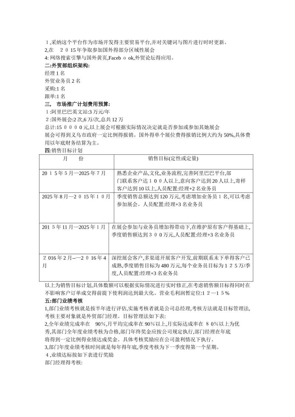 营销策划方案_第2页