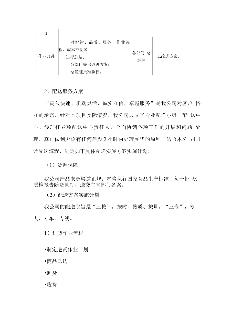 蔬菜水果供货服务方案_第3页