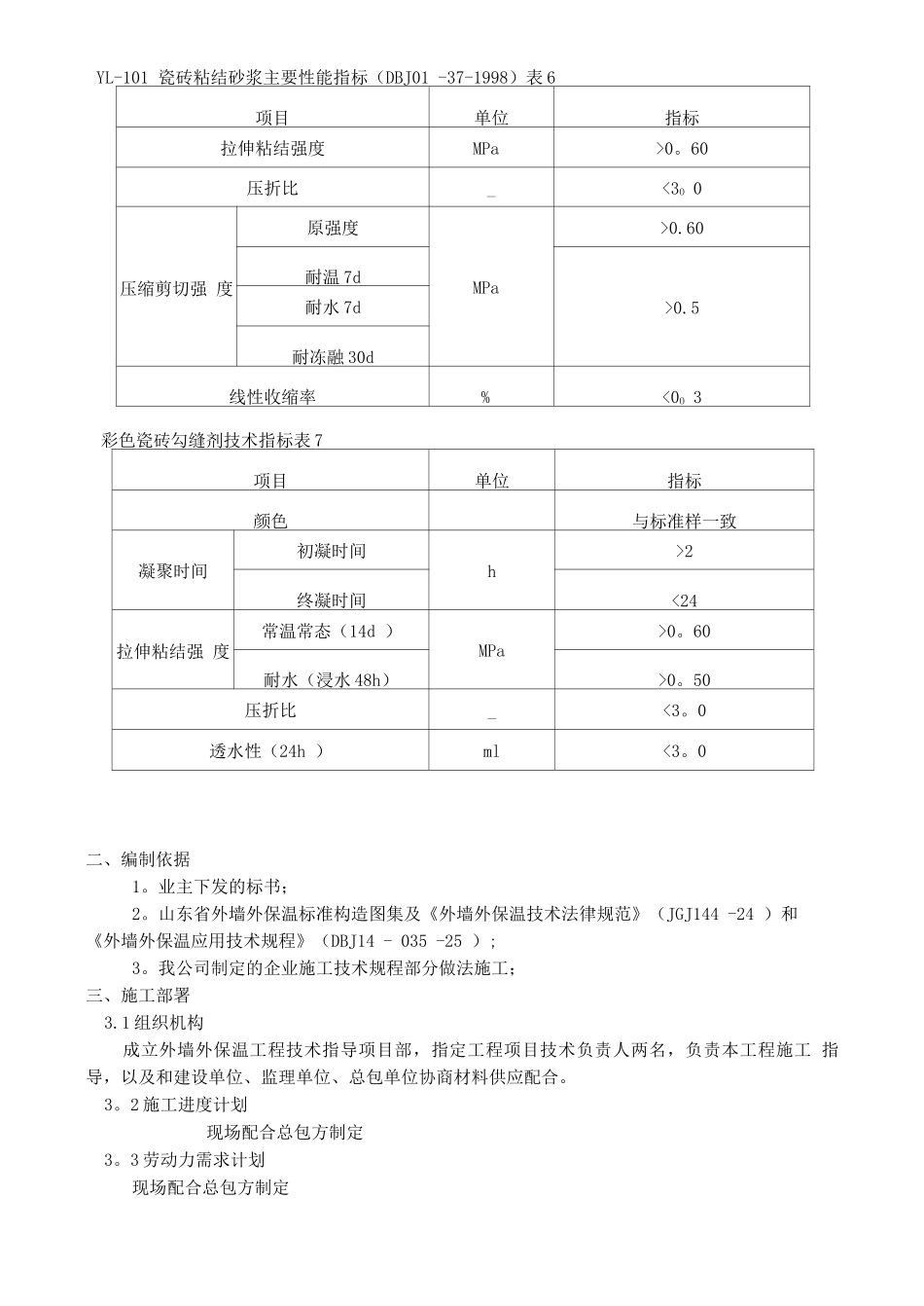 薄抹灰施工方案EPS贴砖_第3页