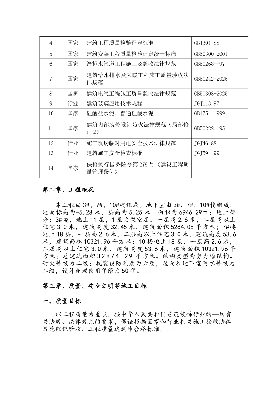 装饰装修工程专项施工方案 _第2页