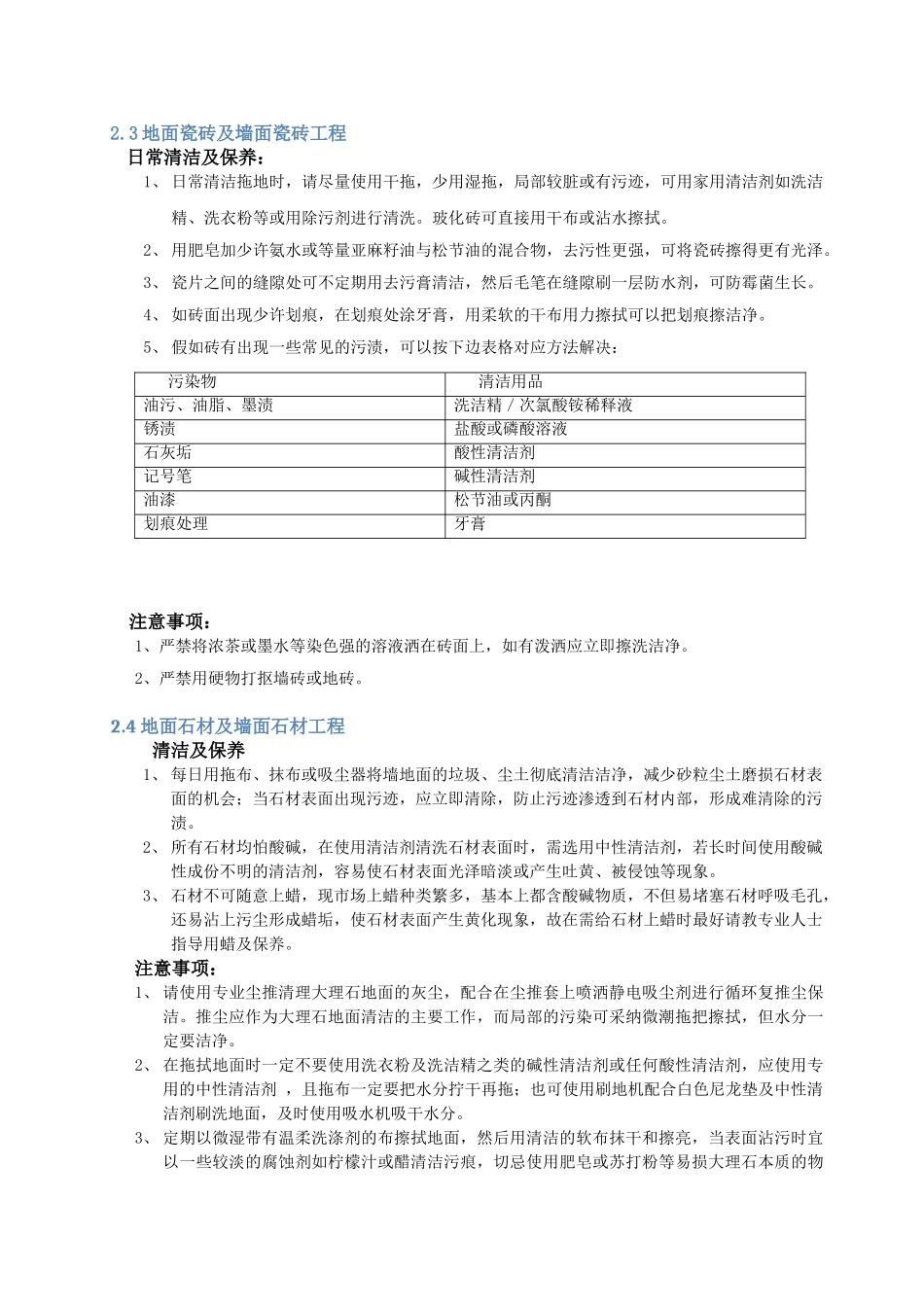 装饰装修工程维保维修方案_第2页
