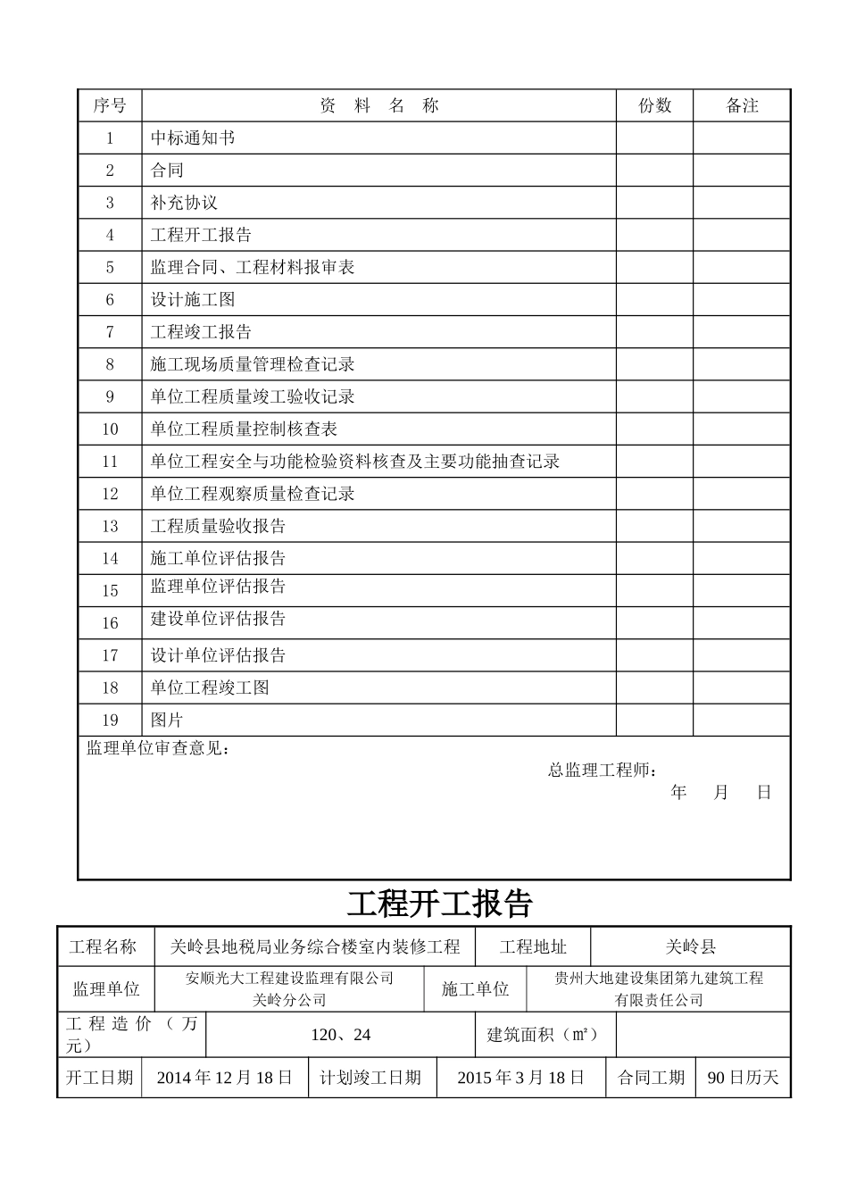 装饰装修工程验收表格_第2页