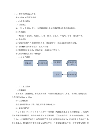 装饰装修转换层方案