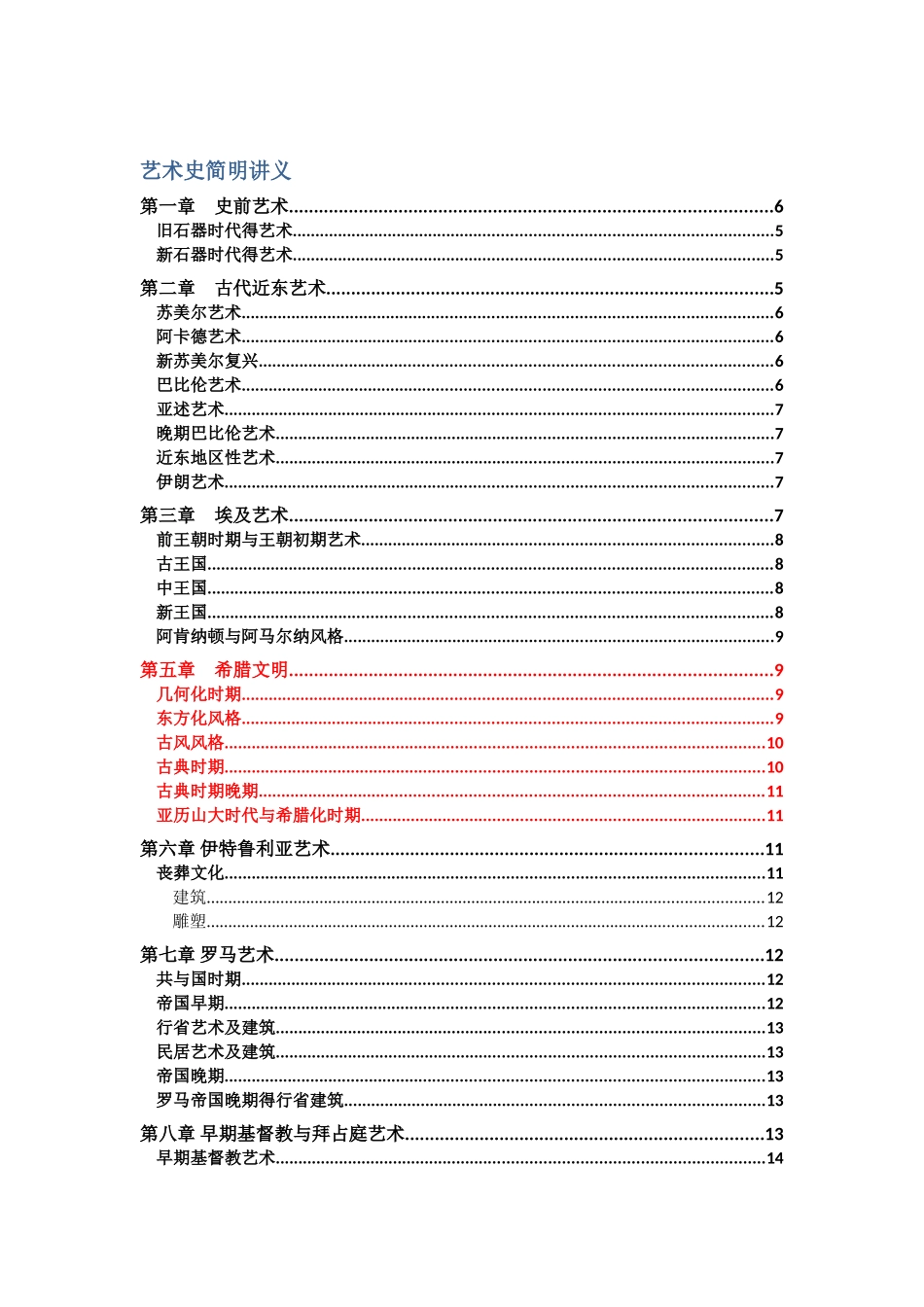 詹森艺术史简明讲义_第1页