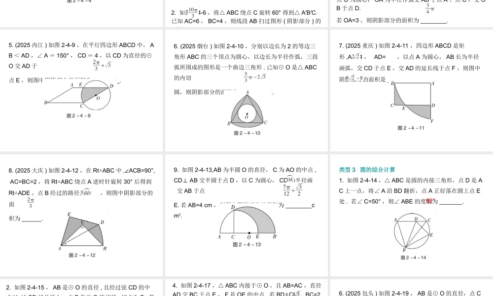 2026年中考数学题型专项突破 -专题四　 填空压轴题突破 课件