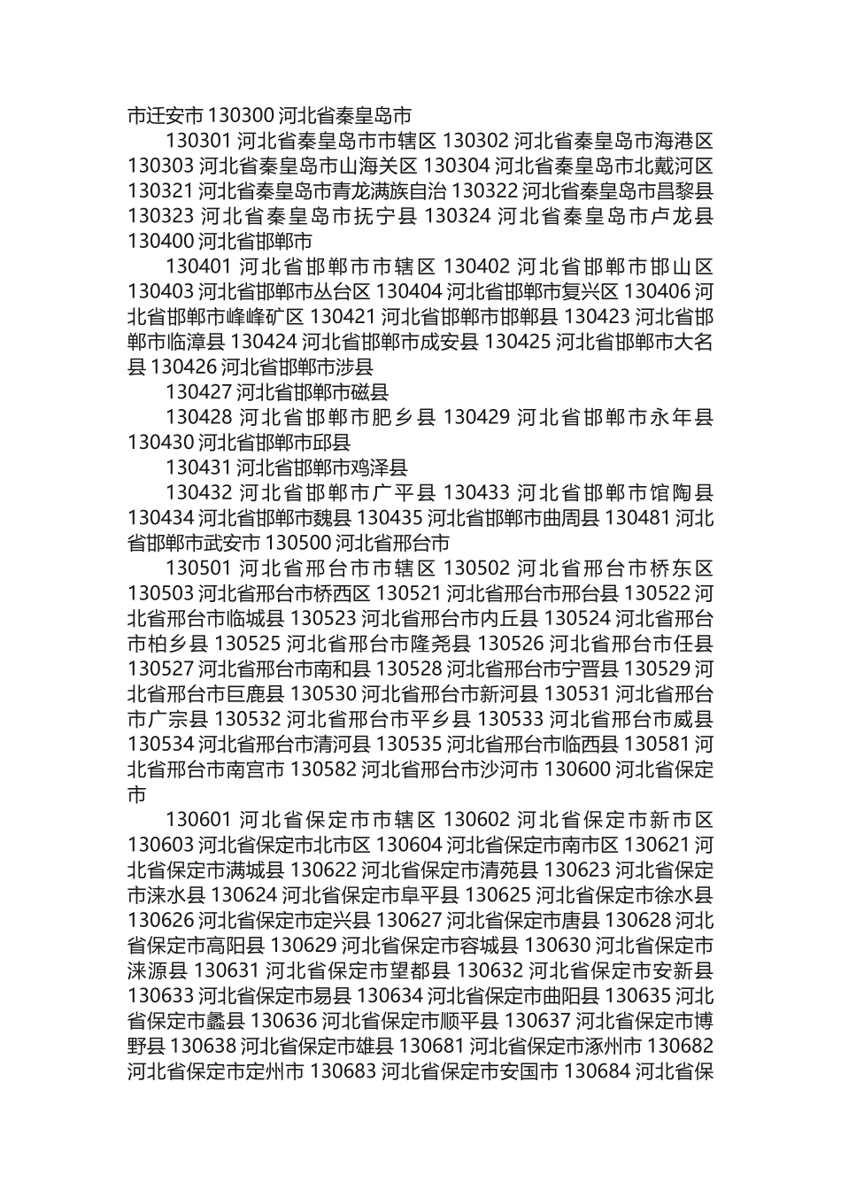 身份证号籍贯对照表_第2页