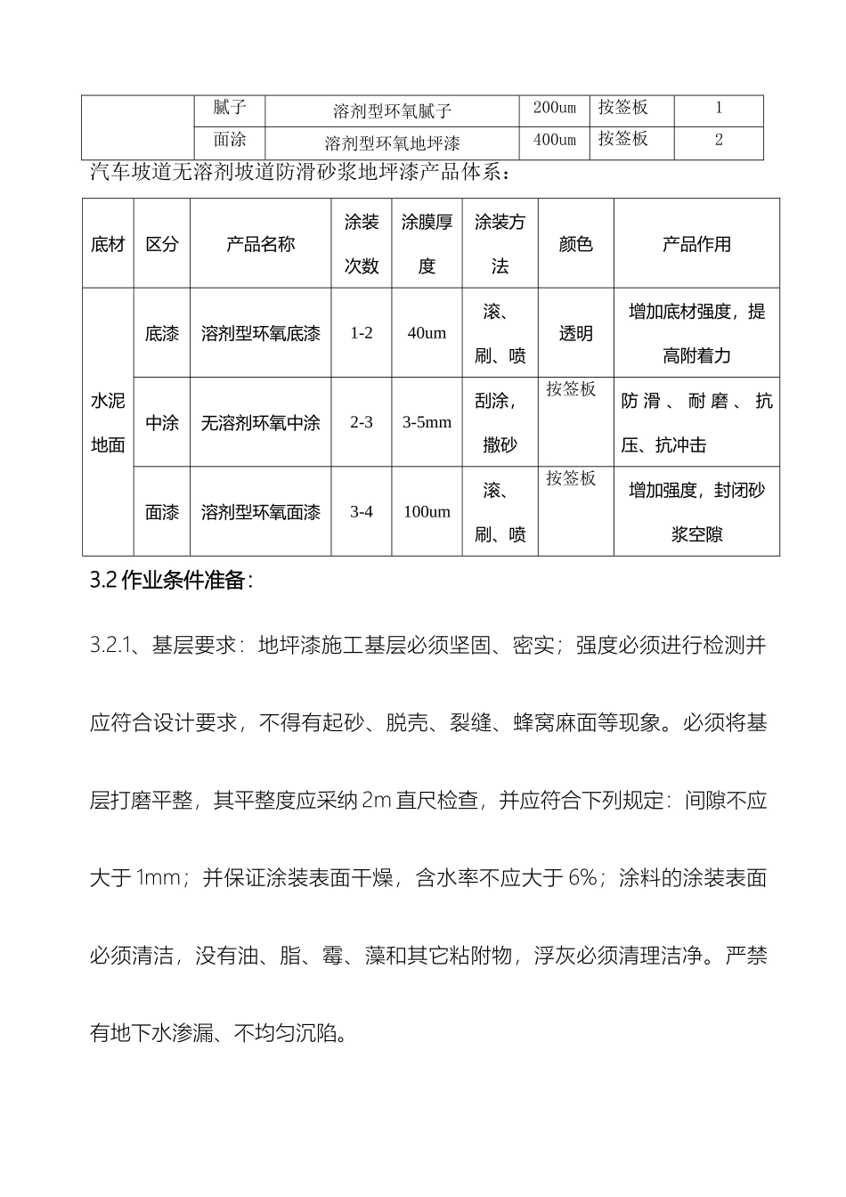 车库地坪漆施工方案最终版本_第3页