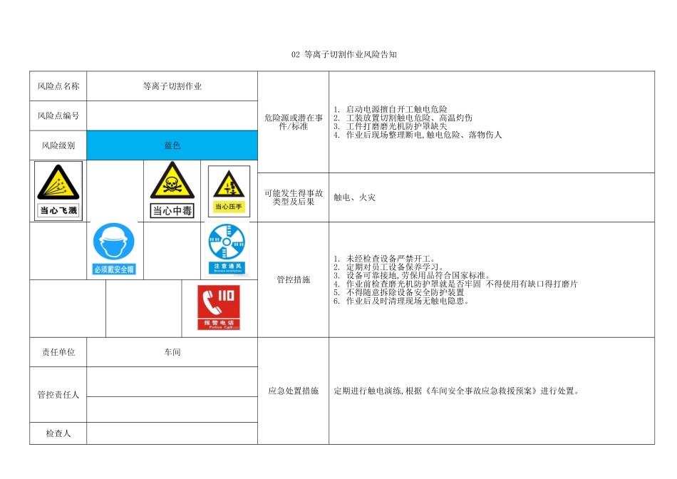 车间作业及设备风险告知卡_第3页