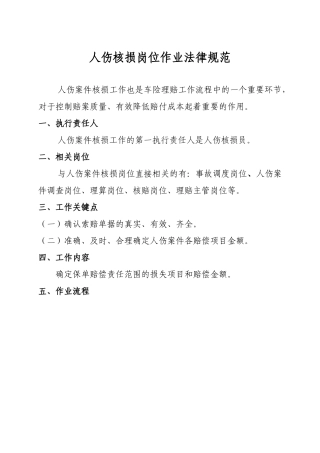 车险理赔人伤核损岗位作业规范-7