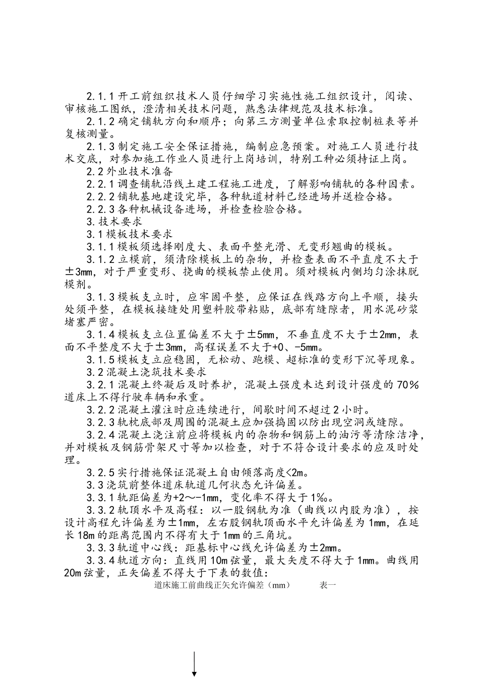 轨排法整体道床施工作业指导书_第2页