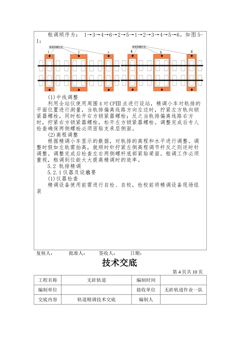 轨道精调技术交底_第3页