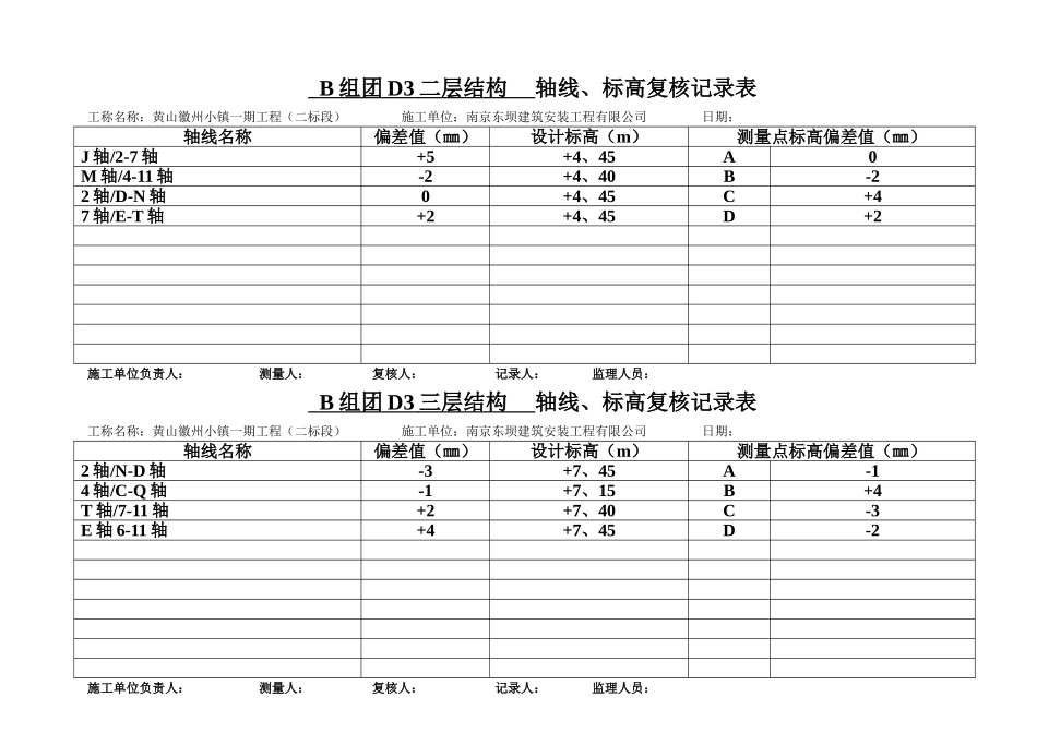 轴线、标高复核记录_第3页