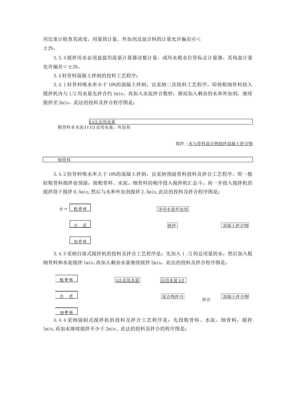 轻骨料混凝土现场拌制工艺_第3页