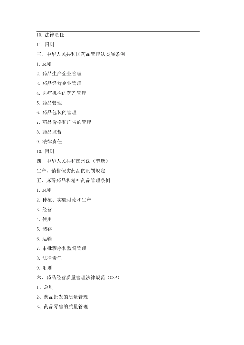 辽宁省卫生系列医药行业和工程系列医药行业晋升技术员药学类中药学类考试大纲_第2页