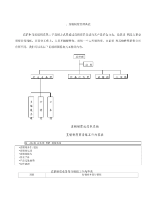 连锁加盟-直销制度管理典范