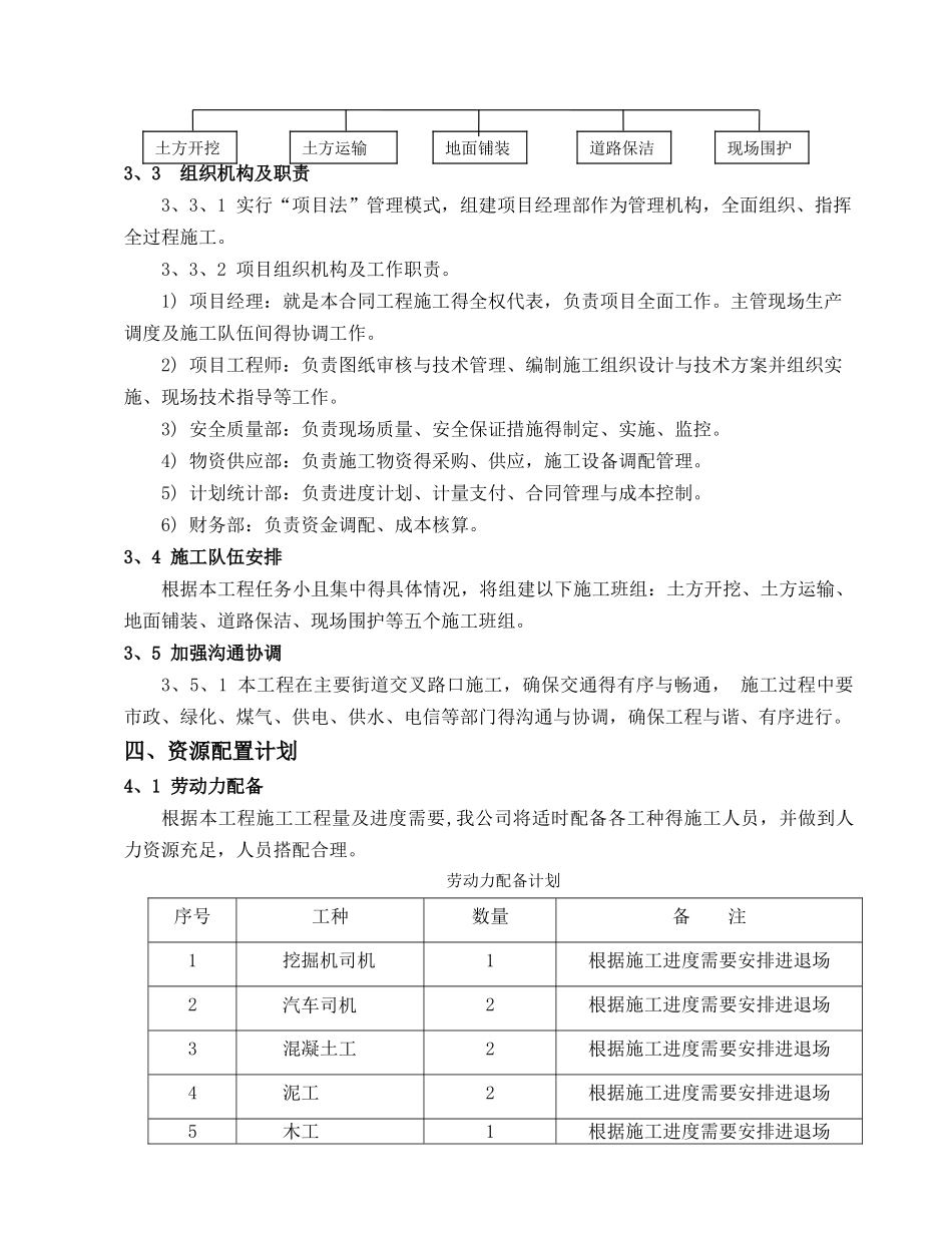 道路连接口施工方案_第2页