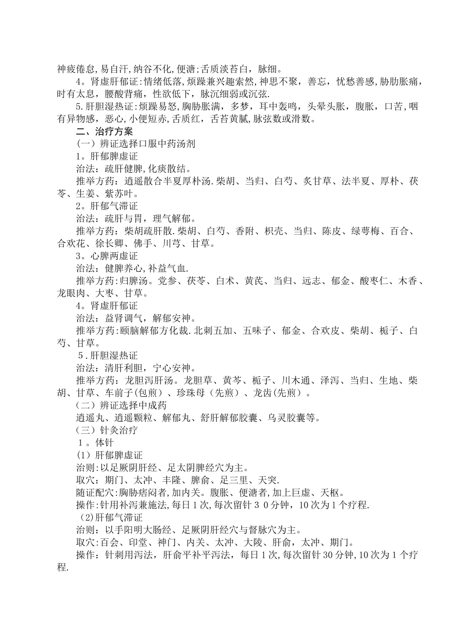 郁病诊疗方案_第2页
