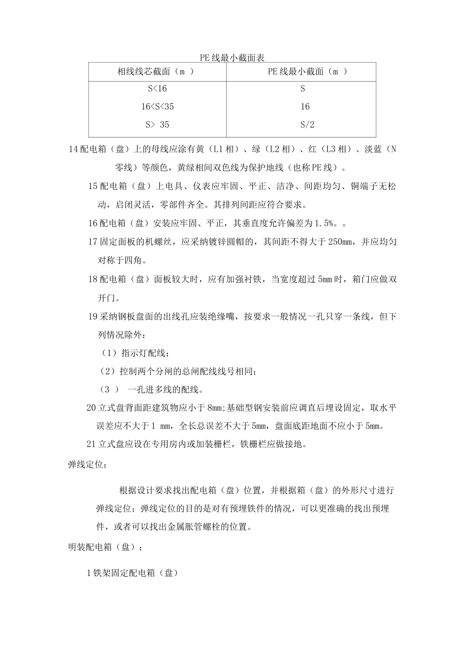 配电箱安装工艺标准_第3页