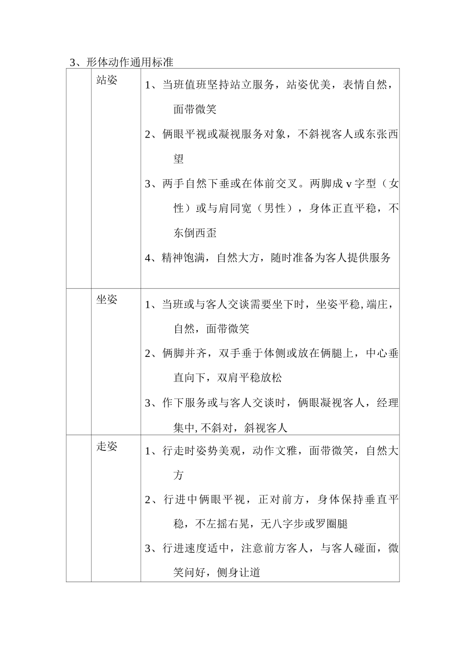 酒店服务质量通用标准_第3页