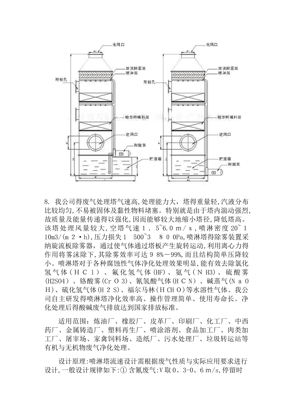 酸碱废气处理塔_第2页